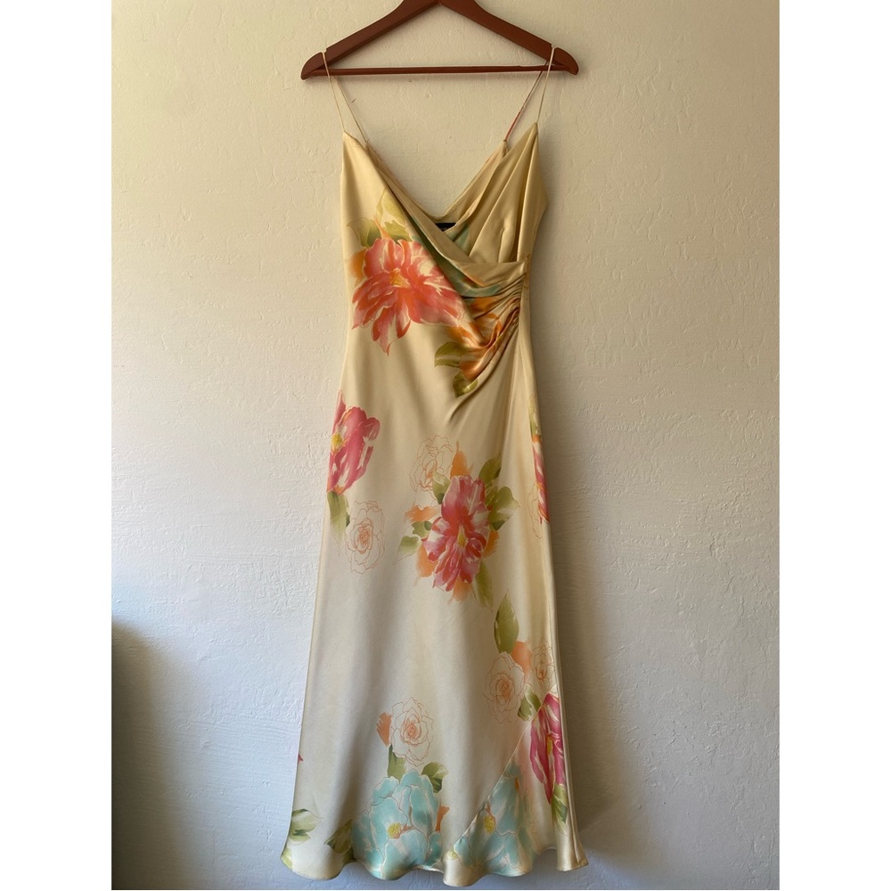 COPY - Jones New York Floral 100% Silk Dress